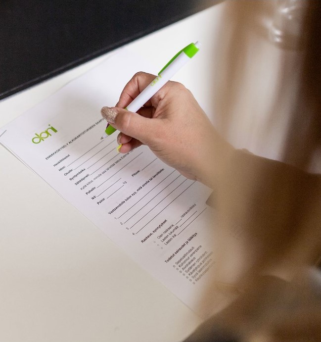 Alkukartoitus 1 oloni