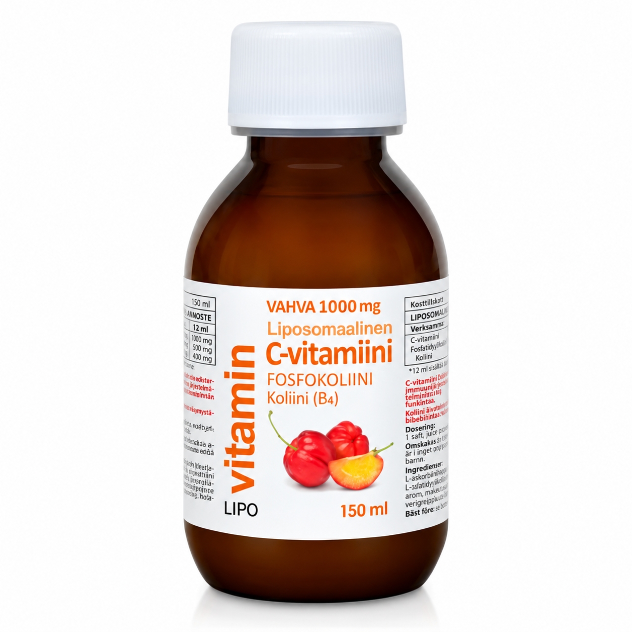 Aboa Medica - Lipo C-vitamiini 1000 mg (25 annosta, 150 g) - Image 2