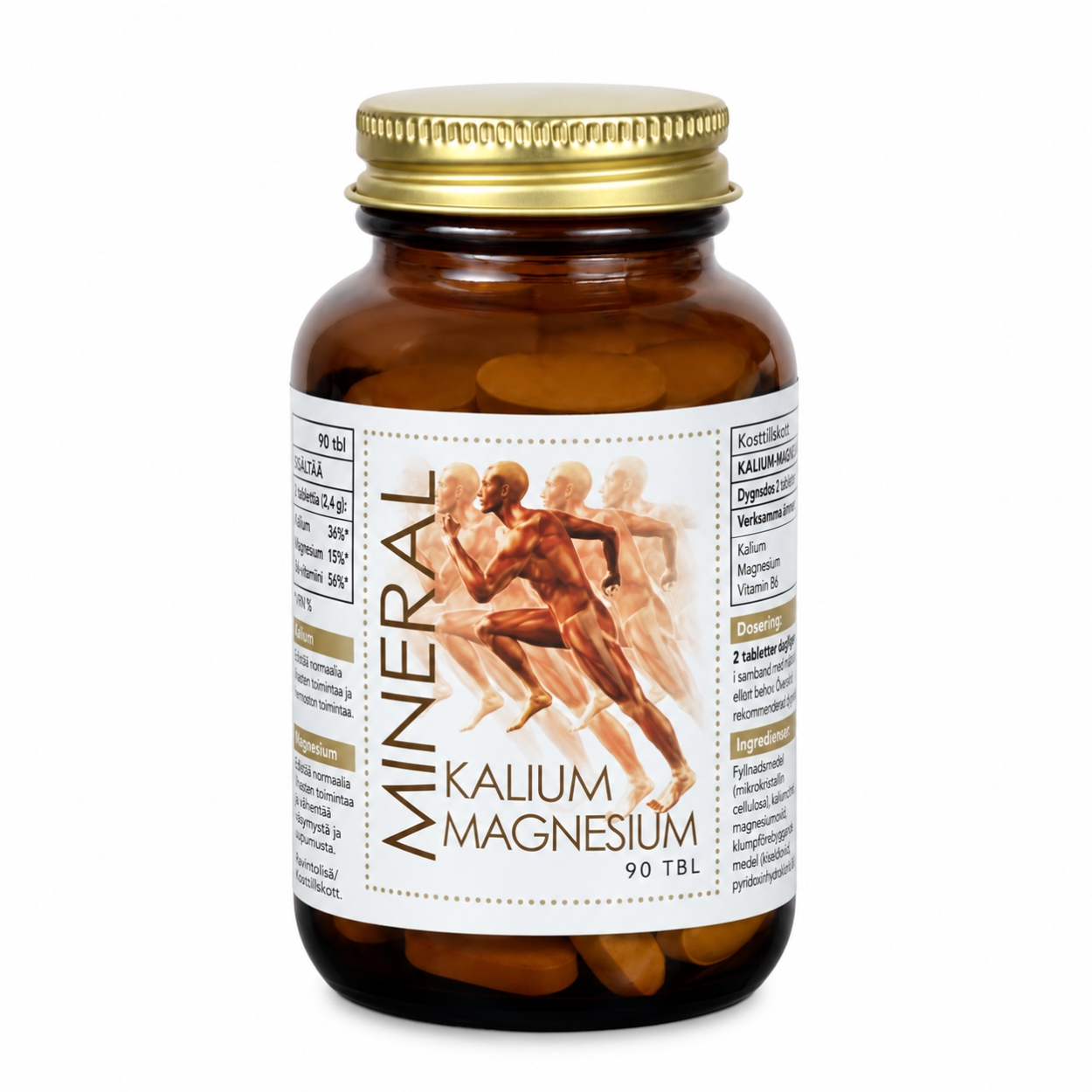 Aboa Medica - Mineral Kalium-Magnesium (90 tabl) 3 Mineral Kalium Magnesium