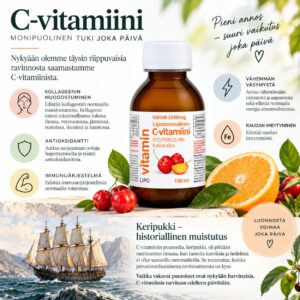Aboa Medica - Lipo C-vitamiini 1000 mg (25 annosta, 150 g)