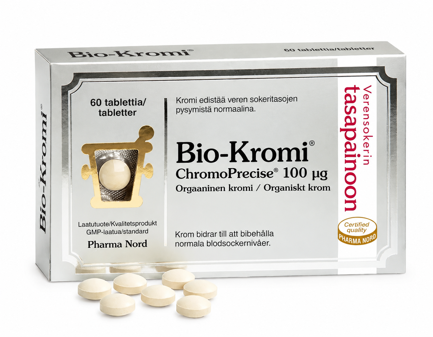 Pharma Nord  - Bio-Kromi ChromoPrecise 100 µg (60 tabl)