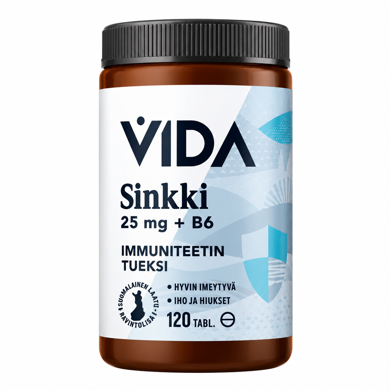 VIDA - Sinkki 25mg + B6