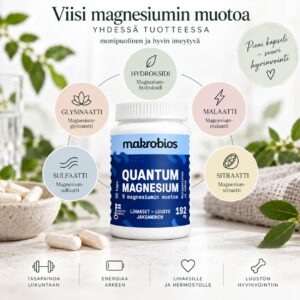 Makrobios - Quantum Magnesium 192 mg (60 kaps)