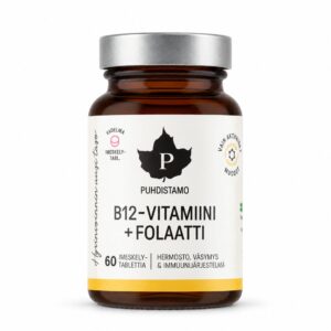 Puhdistamo - B12-Vitamiini + Folaatti