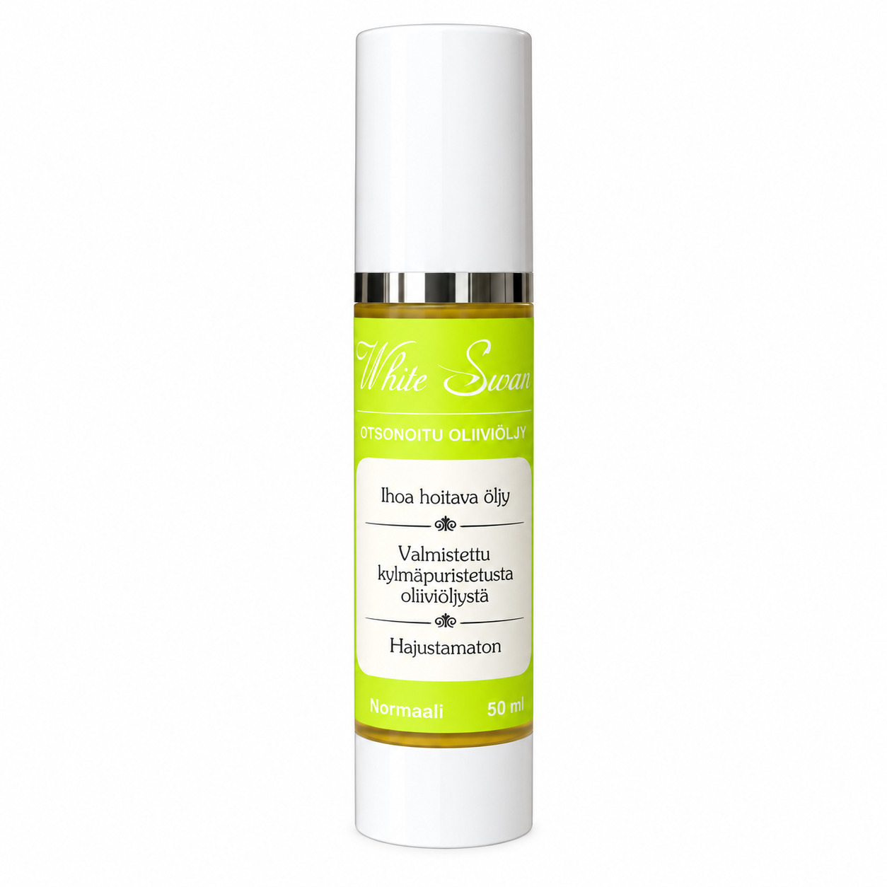 White Swan - Normaali otsonoitu oliiviöljy, 50 ml