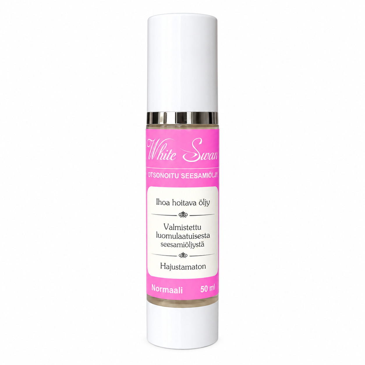 White Swan - Normaali otsonoitu seesamiöljy, 50 ml