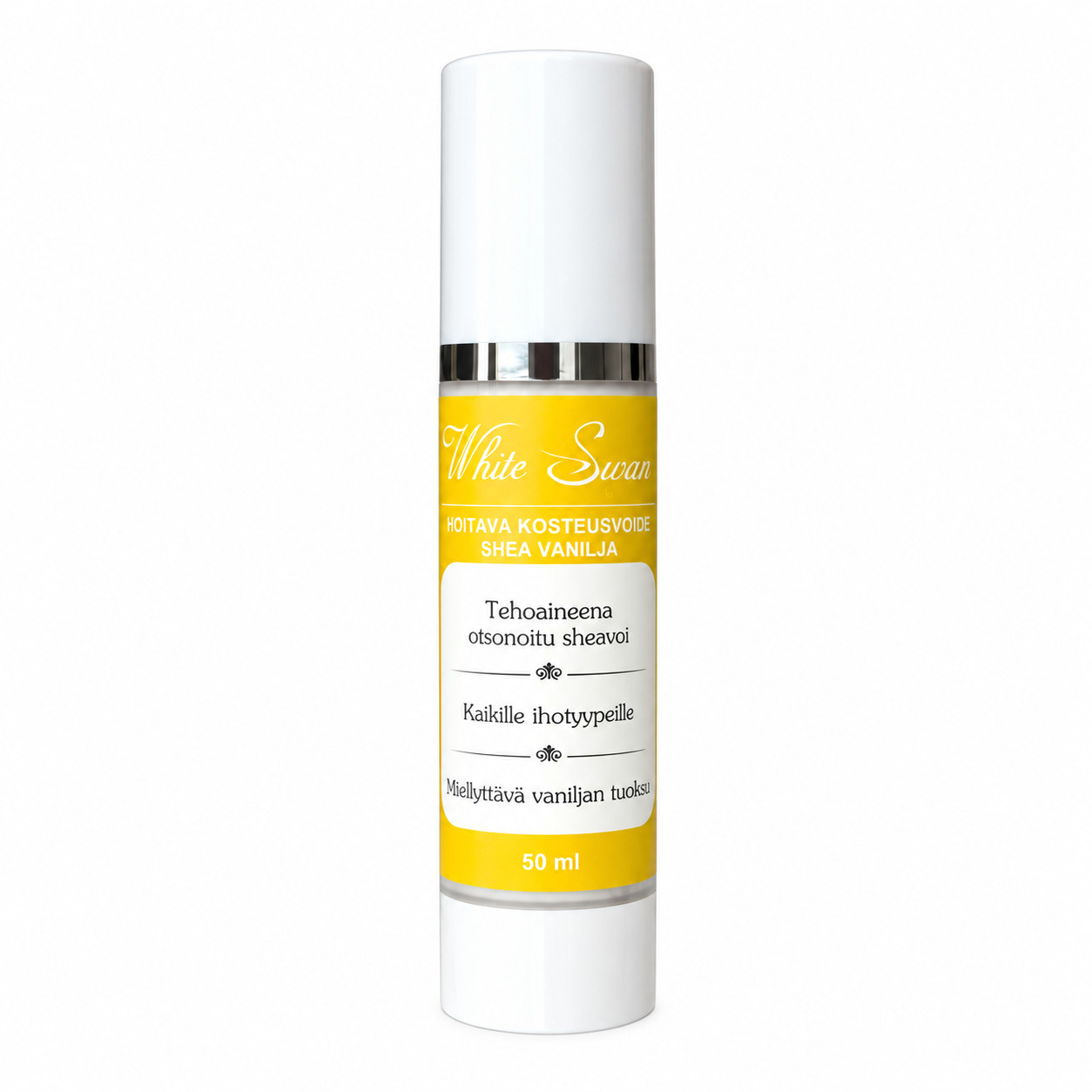 White Swan - Hoitava kosteusvoide shea vanilja, 50 ml