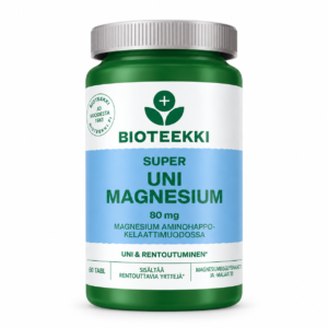 Bioteekki - Super Uni Magnesium 80 mg (60 tabl)