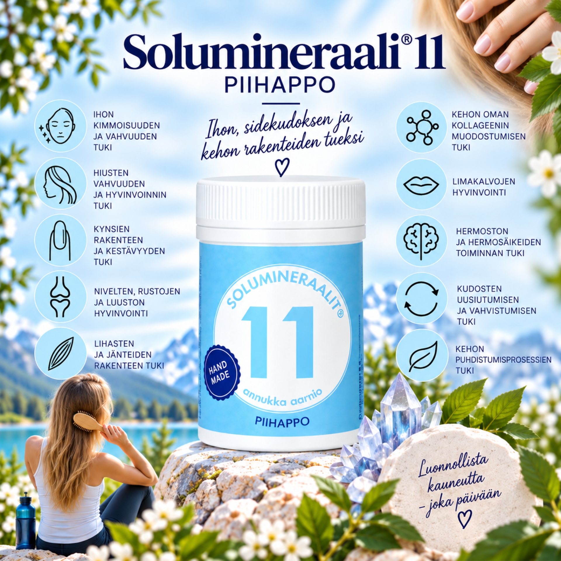 Solumineraali® 11 Piihappo, 80g jauhe 1 Solumineraali® 11 Piihappo, 80g jauhe