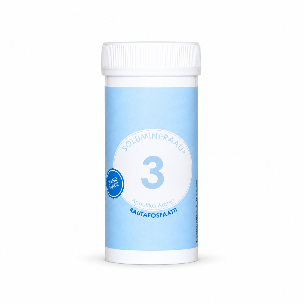 Solumineraali® - 3 Rautafosfaatti (200 tabl) 1 solumineraali 3 tabletit