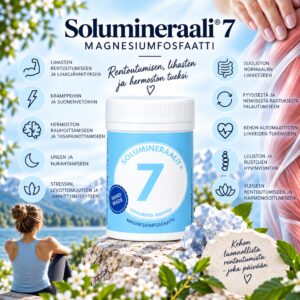 Solumineraali® 7 Magnesiumfosfaatti, 80g jauhe