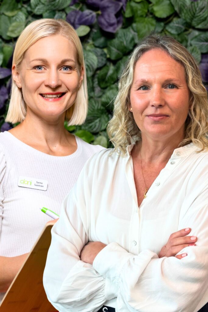 Maksuton puhelinaika 2 sanna ja johanna oloni klinikka ravitovalmennus